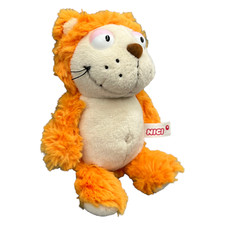 Nici 39023 Comic Cats - Katze orange 15cm Schlenker Kuscheltier Stofftier Cat