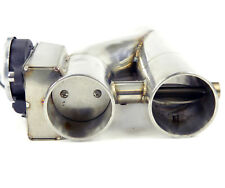 EDELSTAHL KLAPPENAUSPUFF DOPPEL- / 2-ROHR- BYPASS / ELEKTRISCH / 63MM / 2,5"