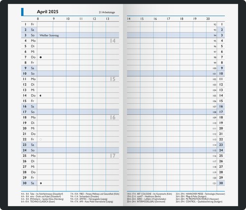 Taschenkalender 2025 - a6,
