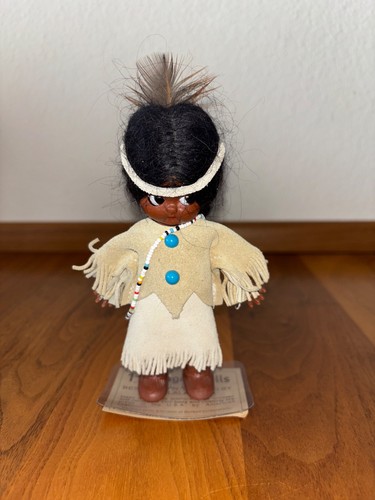 Indianer puppe handgemacht - indianer,