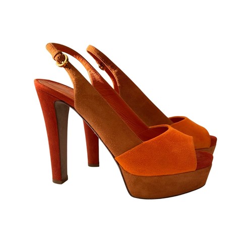 Sergio rossi suede platform - sergio,