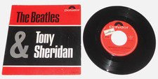 THE BEATLES & TONY SHERIDAN EP SINGLE MY BONNIE SONDER-AUFLAGE 4 TRACKS VINYL 7"
