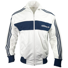 Adidas Jacke Track Jacket Trainingsjacke Vintage Sweatjacke 2004 XL Weiß