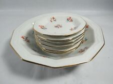 Konfekt- Gebäckschale + 6