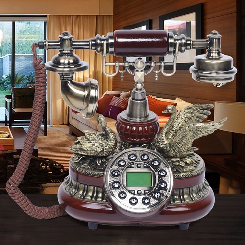 Vintage antik telefon - antik,