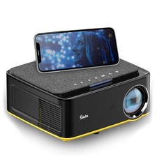 Heimkino Beamer Silelis P-4, unterstützt 4K, 6000 Lumen, Smart, Full HD