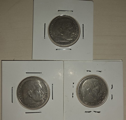 Silbermünze reichsmark - silbermünze, 2