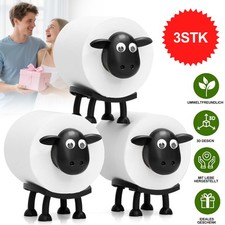 3x Toilettenpapierhalter als