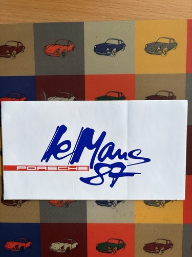 Porsche konvolut aufkleber - porsche,