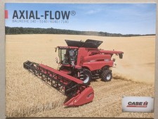 CASE IH AXIAL-FLOW 7140 6140 5140 Mähdrescher Prospekt Traktor Bulldog Schlepper