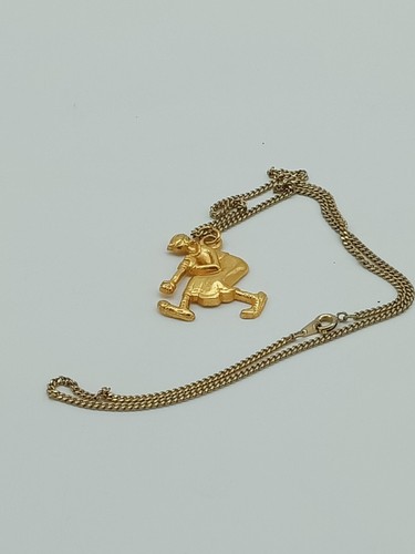 Goldener anhänger olive oyl - goldener,
