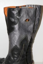 Eject Stiefel silber schwarz