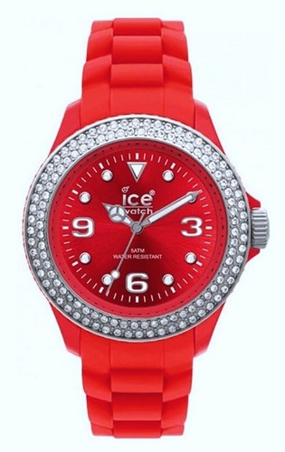 Ice watch stone - ice, red