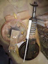 2xgebr Leitrad 38-305 Spannrad Minibagger Rad 325 Rolle Wheel Idler Berco defekt