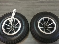 #969  2x Reifen + Felge vorne 3.50-5  für Elektromobil Circu +