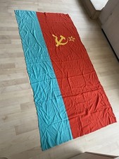 UDSSR Abzeichen Kommunistische Land Fahne Original Feines Seide, Material ￼￼￼