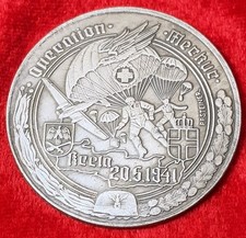 2.Weltkrieg Drittes Reich Medaille Operation Merkur Kreta 20.05.1941
