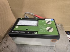 BBC Metrawatt  Metriso 1000V  -  Isolationsmessgerät / Ohmmeter / Voltmeter  -