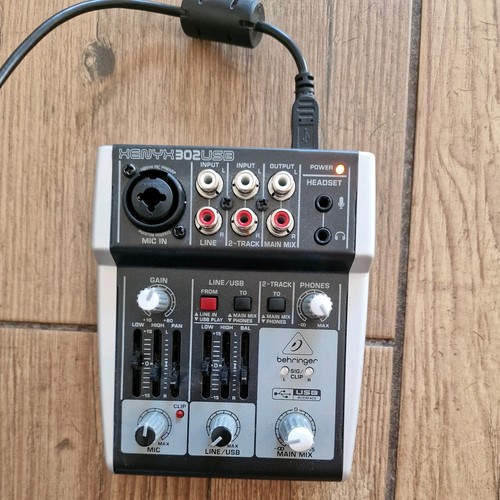 Behringer xenyx 302usb input - xenyx,