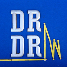 "DR" Deutsche Reichsbahn DDR