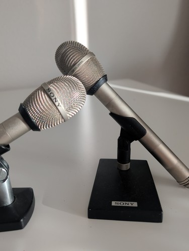 Sony ecm vintage mikrofon - sony, 21