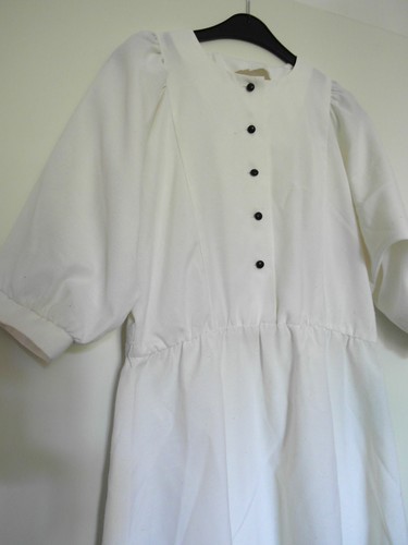 Ddr gala damen - kleid, weiß