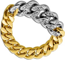 Kettenring Cuban Gold 585