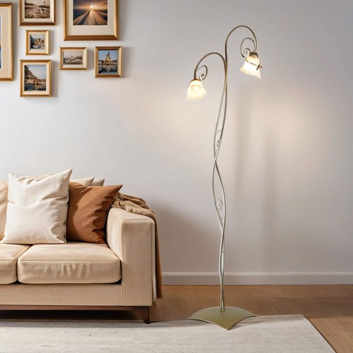 Stehlampe wohnzimmer weiß - stehlampe,