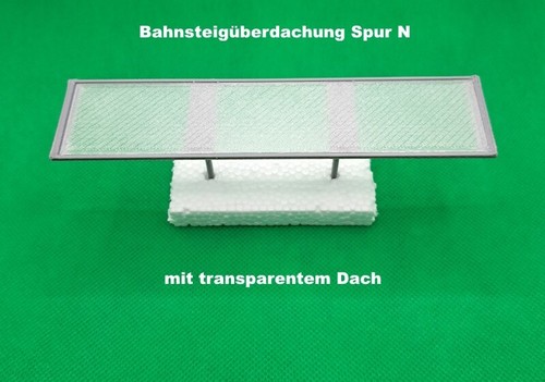 Dach bahnsteig spur á - bahnsteig, n