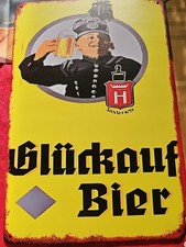 Super Blechschild GLÜCK AUF