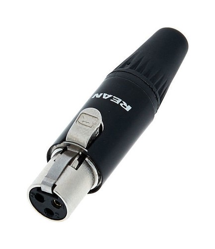 Rean mini xlr pol stecker - rean, 3-pol