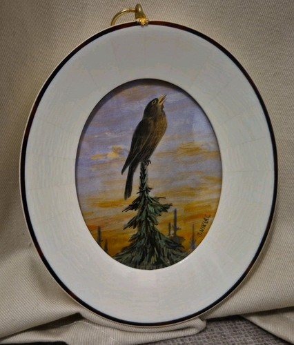 Lupenmalerei miniature oval - lupenmalerei,