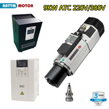 9KW ISO30 ATC Spindel 220V