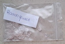 Rosenquarz Rohstein Stein Rosa