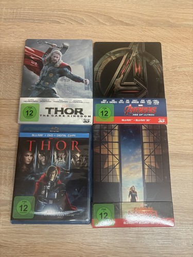 Marvel blu ray steelbook - marvel, set