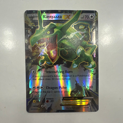 Pokémontcg rayquaza 108 - rayquaza, ex