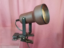 ☆ Vintage Klemm-Lampe, Spot