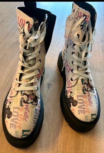 Boots bunt mickey mouse - mouse, print