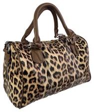 Bowling Handtasche Leopard -