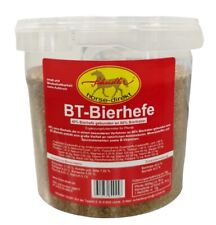 BT-Bierhefe 2,4 kg  - Pferd & Pony - Auch für Hunde (2 x 1,2 kg) Eimer