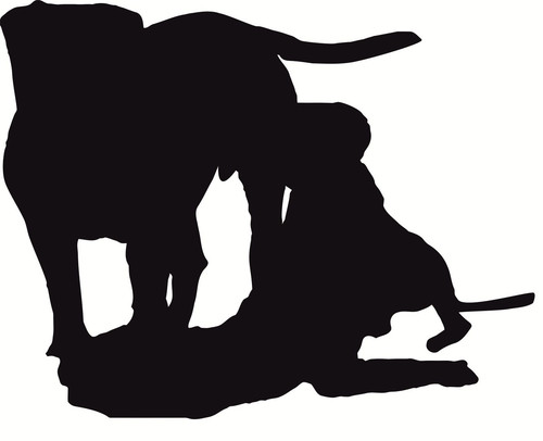 Hu18 aufkleber hund - hu18,,