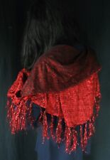 neu FESTLICH Pashmina Halstuch Umhang Überwurf Schultertuch Fransentuch Kopftuch