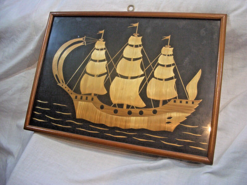 Strohbild bild segelschiff - bild,