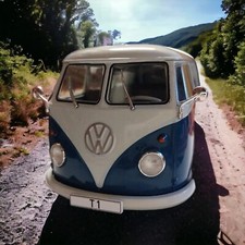 VW T1, weiss/blau, 1960 