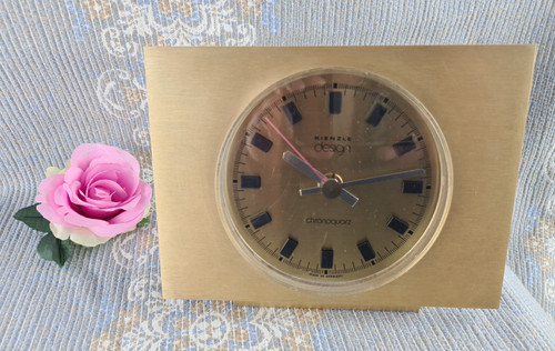 Messing uhr kienzle design - messing,