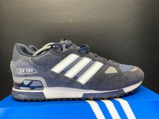 Adidas Sneaker ZX 750 Navy Weiss ·Gr 42 2/3 · Herren Retro Streetwear Originals