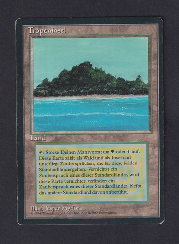 Magic mtg tropical island - magic,