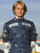 Nico Rosberg - Original-Autogramm (handsigniert/handsigned)