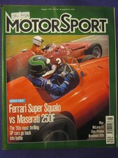 MOTORSPORT - FERRARI SUPER SQUALO - Aug 1997 vol 73 # 8