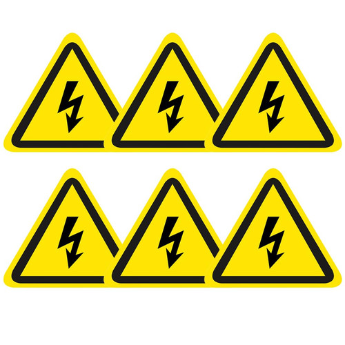 Elektro warnschild aufkleber - warnschild,